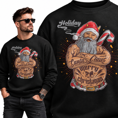 BLUZA  ŚWIĄTECZNA TATTOOSANTA2